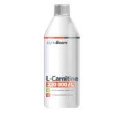 GymBeam L-Carnitine 220000 ml 500 ml pomeranč